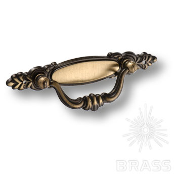 Ручка скоба 2218 Бронза античная