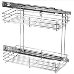 Бутылочница боковая 300 Хром универсальная AMIX