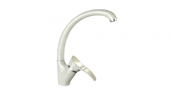 Смеситель MG009 Q15 Белый гранит глянец