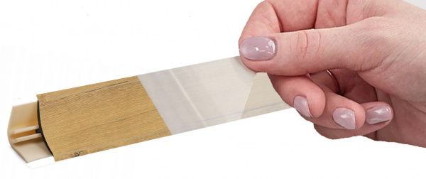 Плинтус LB 15 Дуб Вотан 3,0 м 17