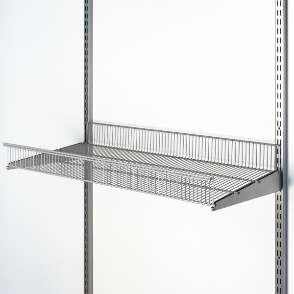 Полка-корзина проволочная 438х900 Серый GARDIE