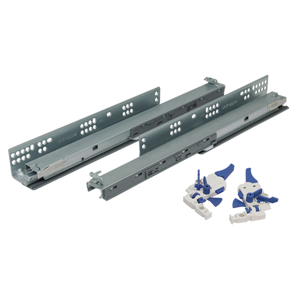 Направляющая скрытая 500 мм доводчик 3D Unihopper 50 кг.(с замком)