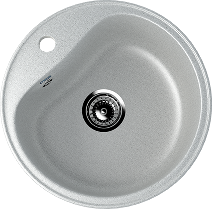 Мойка круглая U601 Серый