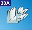 Уплотнитель для версаль №30A  4-8
