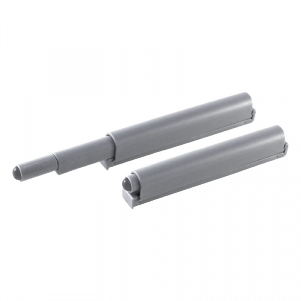 Толкатель для дверей без ручек силикон 83 мм Серый SETE 