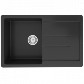 Мойка прямая U507 Ультра-чёрный