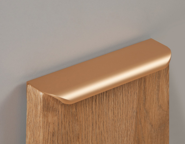 Ручка торцевая MONTE RT 110 128/150 Золото матовое Алюминий