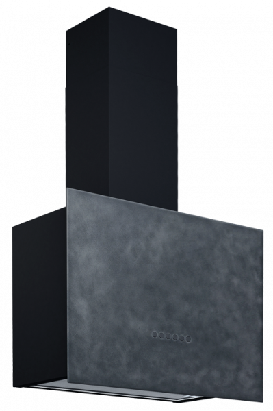 Вытяжка ELIKOR Метеорит 60П-700-Э4Д Чёрный Серебро состаренное