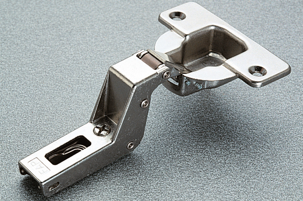 Петля вкладная 94* CLIP-ON SALICE чашка d=40мм фасад 19-35мм