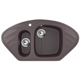 Мойка угловая U105 Шоколад 