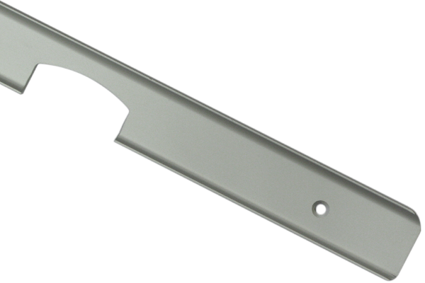 Плата угловая для столешниц 38 "Скиф" и "АМК-Троя" (600) Серебро FIT