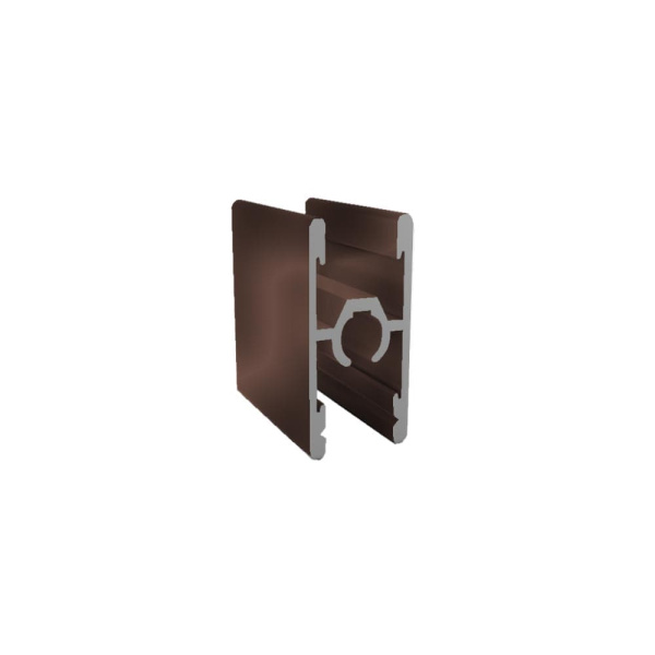 Делитель двухсторонний со стяжкой Бронза блестящая 5900 мм