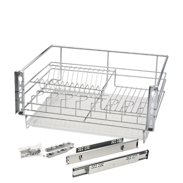 Сушка выкатная в нижнюю базу 800 Хром ALBA