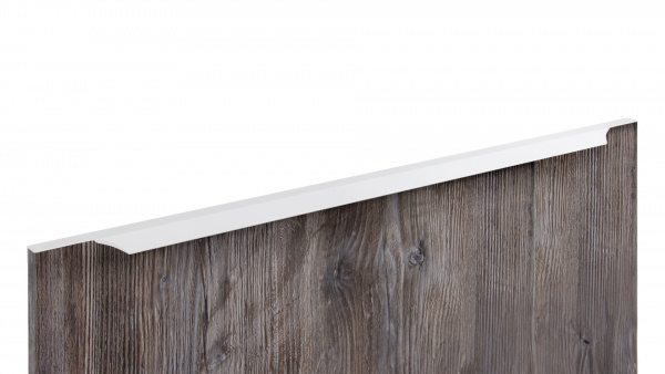 Ручка торцевая WING 114 704/800  Белый Алюминий