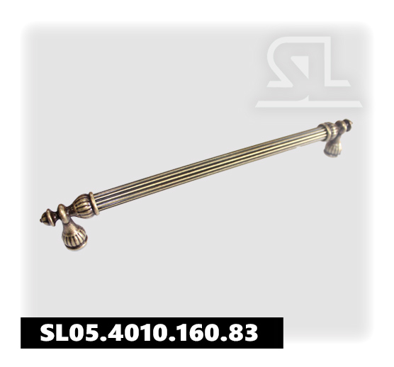 Ручка скоба SL 4010 160 мм. алюминий Состаренная бронза SL