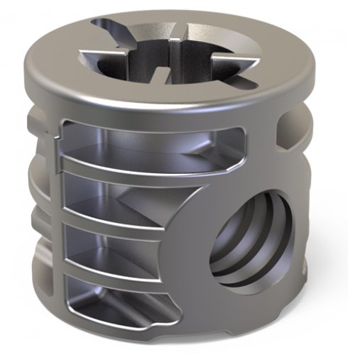 Гайка Бочонок М6/15х13 мм Цинк MESAN