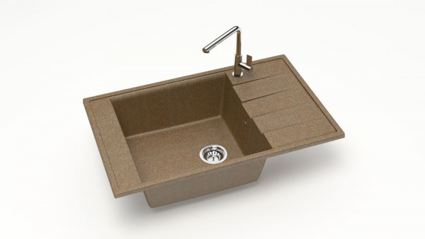 Мойка прямая F29 Q9 Терракот матовый