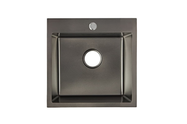 Мойка врезная квадратная Even 5050 Графит 3мм