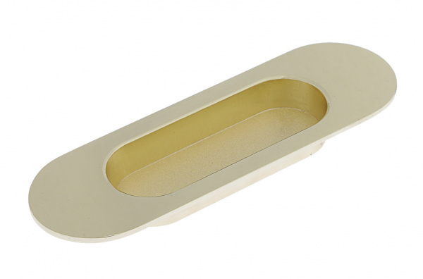 Ручка врезная овальная ED 7870S Золото