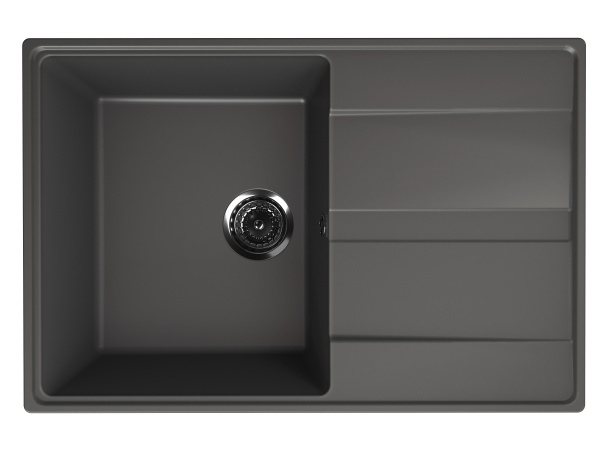 Мойка прямая Quartz Prima 750 Асфальт