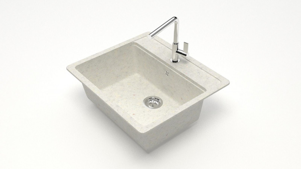 Мойка прямая F9 Q7 Хлопок матовый