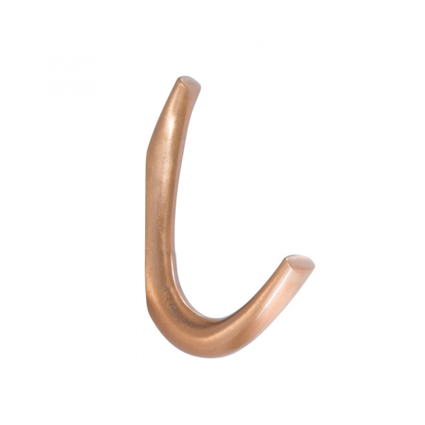 Крючок 1 рожковый KR 0080 AC Медь античная KERRON 30 кг.