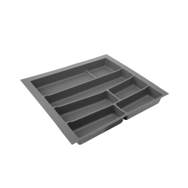 Лоток для столовых приборов NEW 600 Графит Volpato 480-538*455-490*45