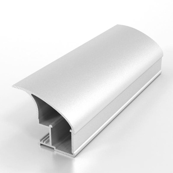 Ручка "L" PREMIAL PLUS Хром матовый 5400 мм