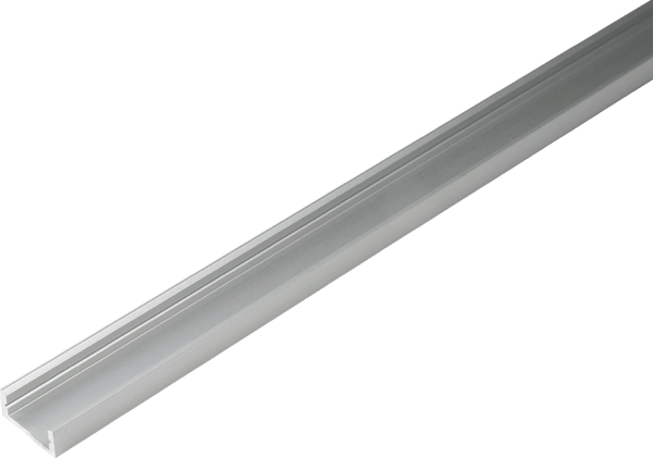 Профиль накладной 16х7  3 м для светодионой ленты Серебро AQ