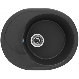 Мойка овальная U403 Ультра-чёрный 