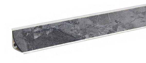 Плинтус LB-15 Мрамор марквина синий 3,0 м 20-15-0-6147