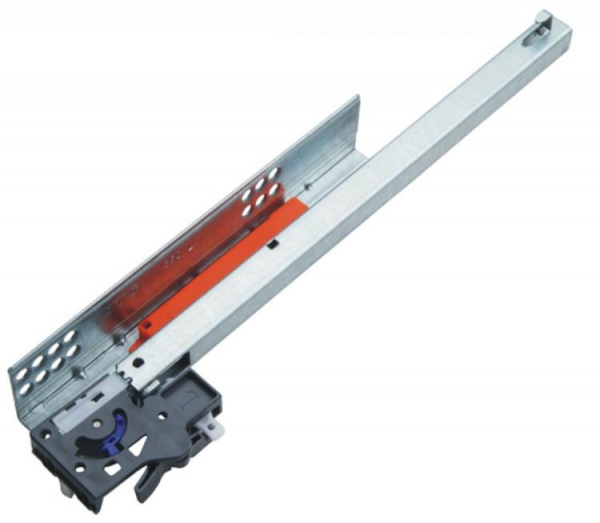 Направляющая шариковая скрытая 270 мм PUSH OPEN неполного выдвижения DTC 25 кг.