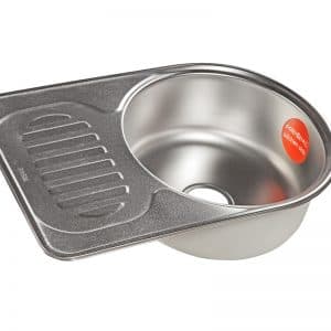 Мойка врезная овальная PL 6745 08 Матовая