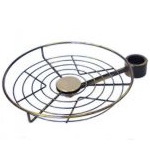 Полка боковая PTJ116-04 диаметр 350 мм Хром AMIX