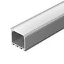 Алюминиевый профиль PLS-LOCK-H25-FS-2000 ANOD матовый Серебро Arlight