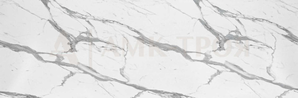 Столешница матовая 38х1200х4100 Мрамор белый