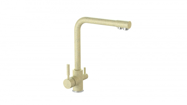 Смеситель КМ006 Q3 Бежевый фреш матовый