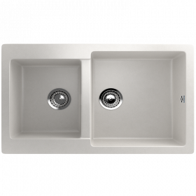 Мойка двойная U505 Ультра-белый