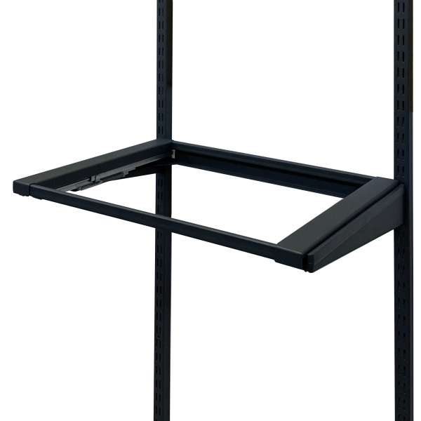 Рамка выдвижная металлическая с доводчиком 607х450 Чёрный GARDIE