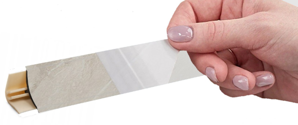 Плинтус LB 15 Мрамор бежевый светлый 3,0 м 16