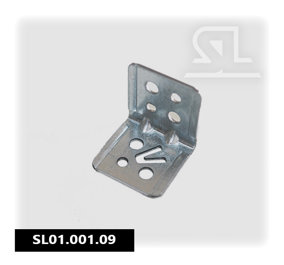 Уголок металлический АВ-01, 1 дюйм Цинк SL