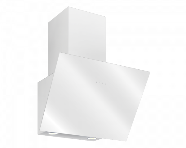 Вытяжка ELIKOR Антрацит 60П-650-Е3Д Белый Белое стекло