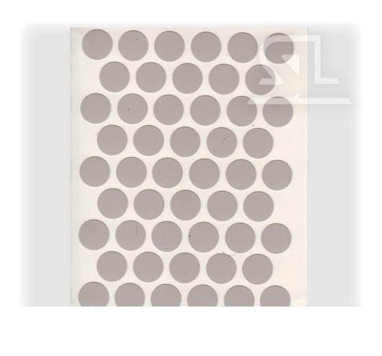 Пластиковые заглушки самоклеящиеся 14мм для евровинта U201 PACIFIC