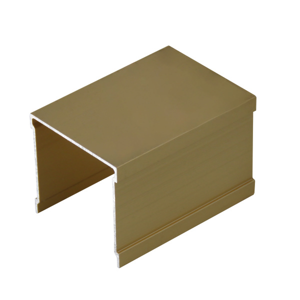 Направляющая верхняя однополозная Шампань блестящая 5900 мм