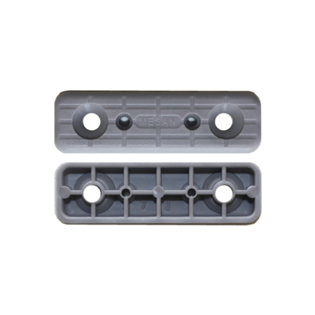 Подпятник 6х15х50 мм пластиковый Серый SL