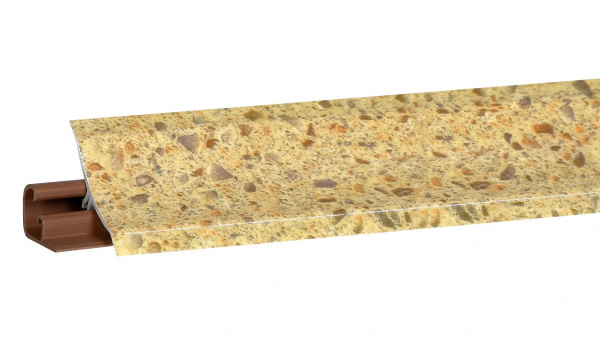 Плинтус LB-23 3м Артстоун (Песок Испании) глянцевый