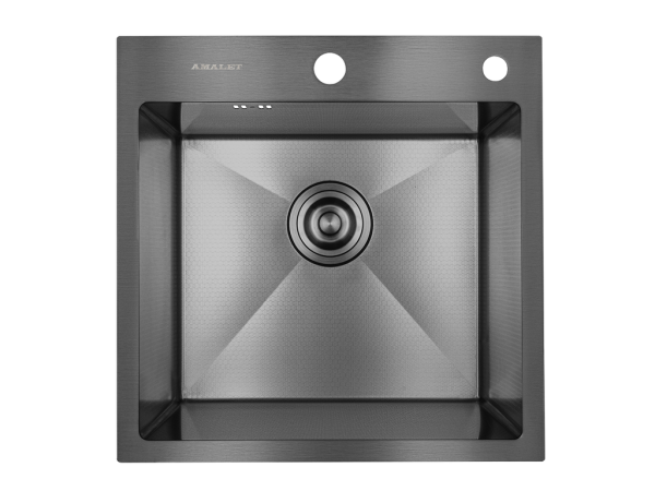 Мойка AMOLLET 3 мм PS 4848 48х48 PREMIUM HONEY Чёрный
