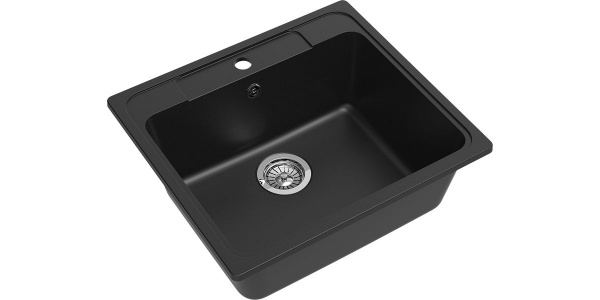 Мойка кварцевая ПАЛЛАДА 60QV ГРИЗАЛЬ Чёрный