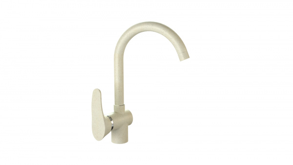 Смеситель КМ005 Q2 Бежевый матовый