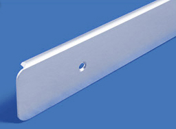 Плата торцевая для столешниц 38мм  универсальная "Скиф" и "АМК-Троя" длина 600мм Серебро Алкона